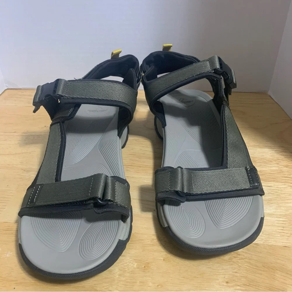 Ozark Trail Hiking Sandals Mens 12 Slip On Adjustable‎ Strappy MNOT22GN003